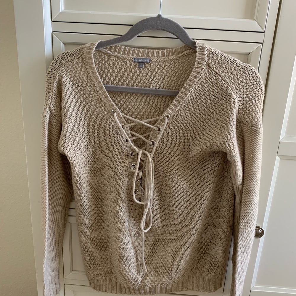 Corset style Charlotte Russe sweater